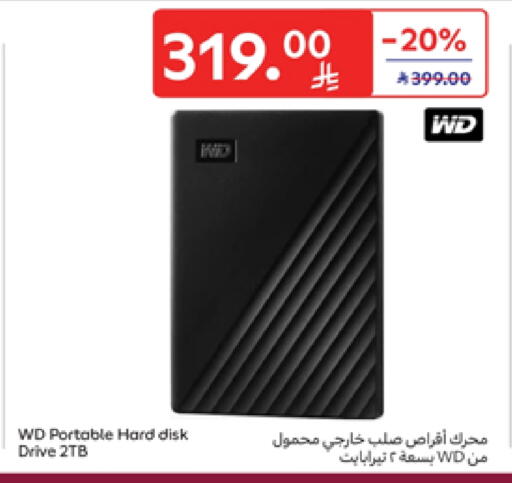 Accessories - Electronics in Carrefour, Saudi Arabia Offers - Saudi Arabia WD Hard disk available at Carrefour in KSA, Saudi Arabia, Saudi - Medina