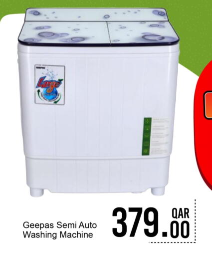 GEEPAS Washing Machine available at G MAX Hypermarket in Qatar - Doha