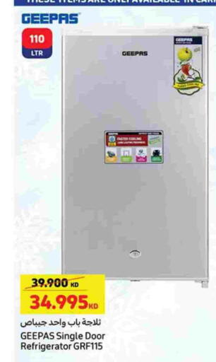 GEEPAS Refrigerator available at Carrefour in Kuwait - Ahmadi Governorate
