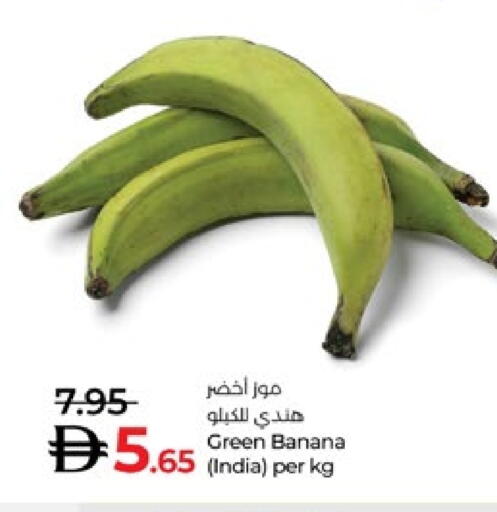 Banana from India available at لولو هايبرماركت in الإمارات العربية المتحدة , الامارات - ٱلْعَيْن‎