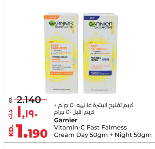 GARNIER Face Cream available at Lulu Hypermarket  in Kuwait - Jahra Governorate