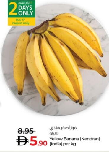 موز from India available at لولو هايبرماركت in الإمارات العربية المتحدة , الامارات - ٱلْعَيْن‎