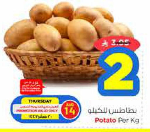 Potato available at Nesto in KSA, Saudi Arabia, Saudi - Al-Kharj