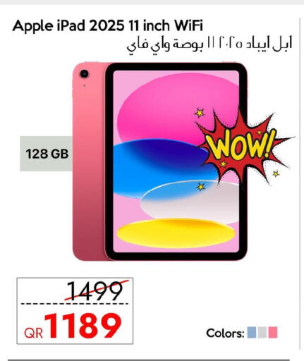 APPLE iPad available at iCONNECT  in Qatar - Doha