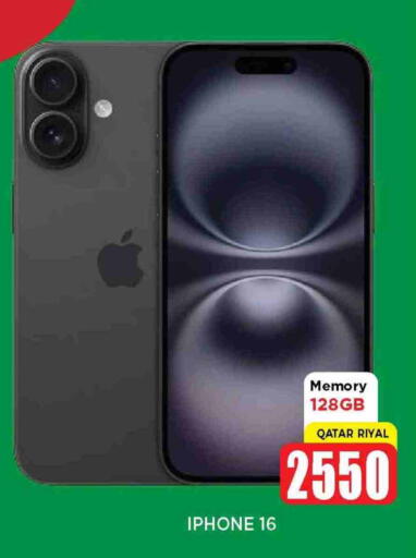 APPLE iPhone 16 available at Shop n Smile Hypermarket in Qatar - Doha