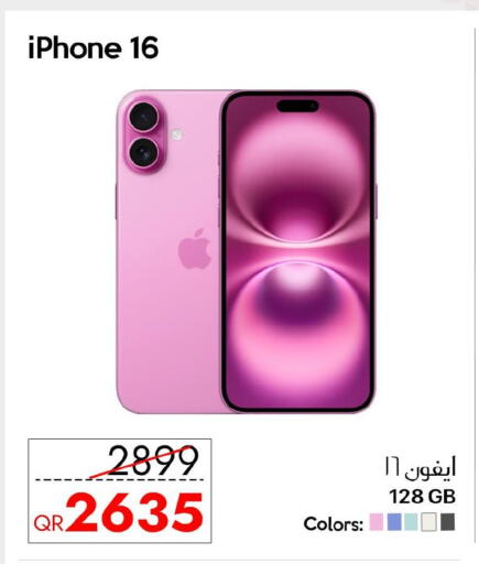 APPLE iPhone 16 available at iCONNECT  in Qatar - Doha