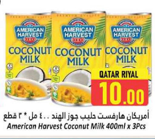 AMERICAN HARVEST Coconut Milk available at Dana Hypermarket in Qatar - Doha