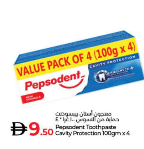 PEPSODENT Toothpaste available at Lulu Hypermarket in UAE - Umm al Quwain