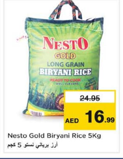 Basmati / Biryani Rice available at Nesto Hypermarket in UAE - Abu Dhabi