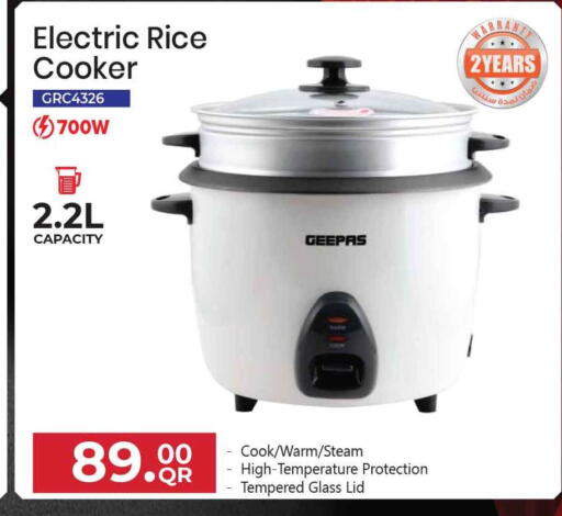 GEEPAS Rice Cooker available at Marza Hypermarket in Qatar - Al Khor