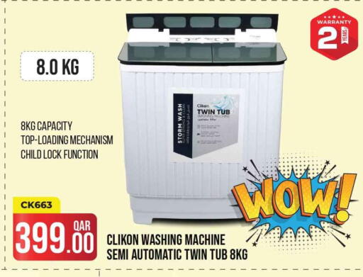 CLIKON Washing Machine available at Marza Hypermarket in Qatar - Doha