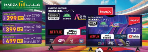 IMPEX Smart TV available at Marza Hypermarket in Qatar - Al Khor