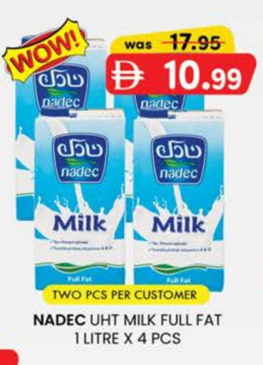 نادك حليب طويل الأمد  available at صفا هايبر in الإمارات العربية المتحدة , الامارات - ٱلْعَيْن‎