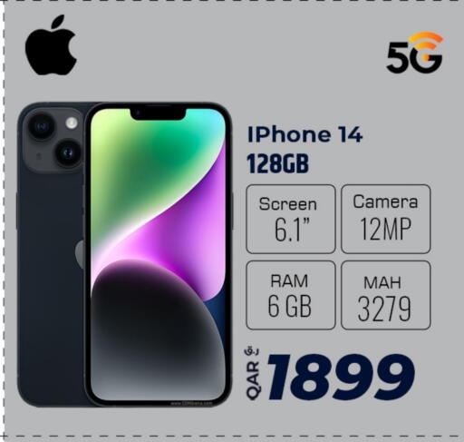 APPLE iPhone 14 available at Al Rawabi Electronics in Qatar - Doha