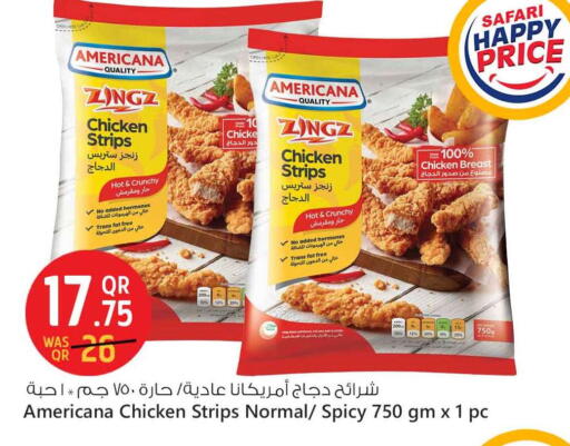 AMERICANA Chicken Strips available at Safari Hypermarket in Qatar - Al-Shahaniya