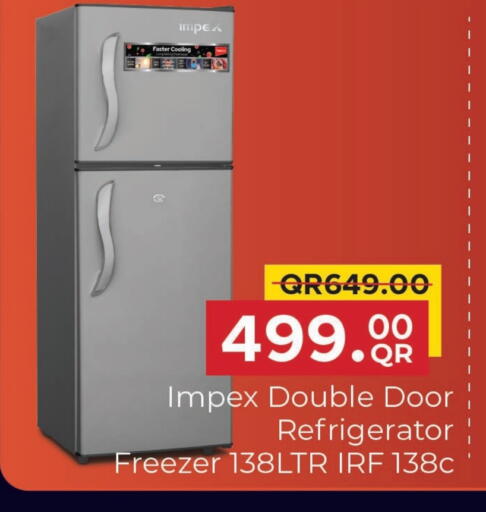 IMPEX Refrigerator available at Family Food Centre in Qatar - Al Daayen
