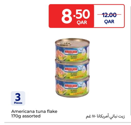 AMERICANA Tuna - Canned available at Carrefour in Qatar - Al Wakra