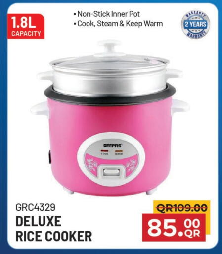 GEEPAS Rice Cooker available at Family Food Centre in Qatar - Al Khor