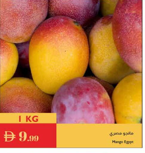 Mangoes from Egypt available at Istanbul Supermarket in UAE - Al Ain