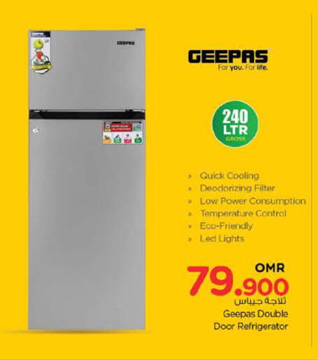 GEEPAS Refrigerator available at Nesto Hyper Market   in Oman - Sohar