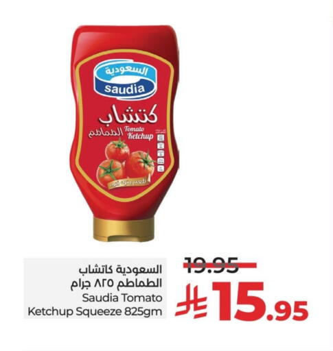 SAUDIA Tomato Ketchup available at LULU Hypermarket in KSA, Saudi Arabia, Saudi - Saihat