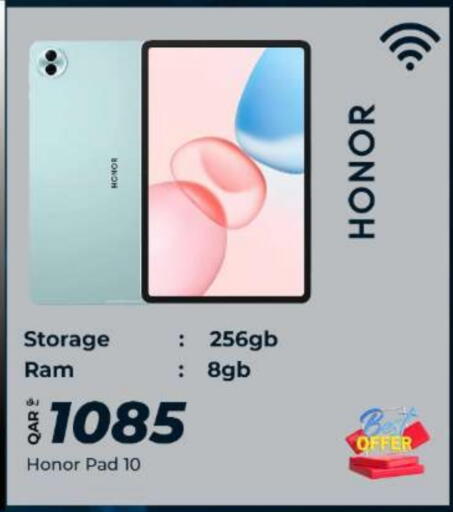 HONOR available at Super Touch in Qatar - Al Shamal