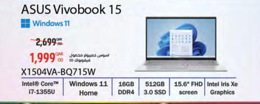 ASUS Laptop available at LuLu Hypermarket in Qatar - Al Khor
