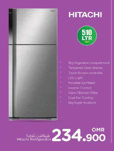 HITACHI Refrigerator available at Nesto Hyper Market   in Oman - Sohar