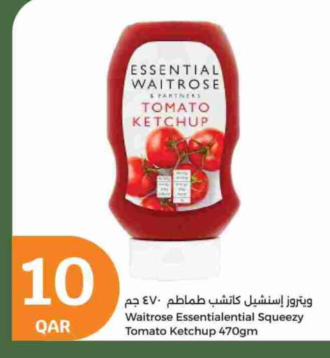 WAITROSE Tomato Ketchup available at City Hypermarket in Qatar - Al Rayyan