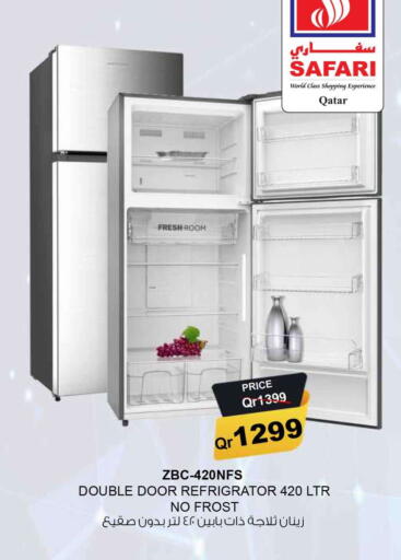 Large Appliances in Safari Hypermarket, Qatar Offers - Qatar ZENAN Refrigerator available at Safari Hypermarket in Qatar - Al Khor