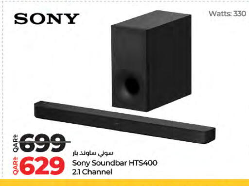 SONY Speaker available at LuLu Hypermarket in Qatar - Umm Salal