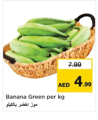 موز أخضر available at نستو هايبرماركت in الإمارات العربية المتحدة , الامارات - الشارقة / عجمان