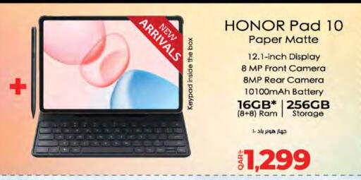 Tabs in LuLu Hypermarket, Qatar Offers - Qatar HONOR available at LuLu Hypermarket in Qatar - Umm Salal
