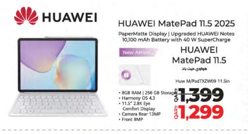 Tabs in LuLu Hypermarket, Qatar Offers - Qatar HUAWEI available at LuLu Hypermarket in Qatar - Umm Salal