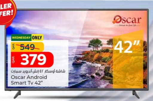 OSCAR Smart TV available at Paris Hypermarket in Qatar - Al Khor