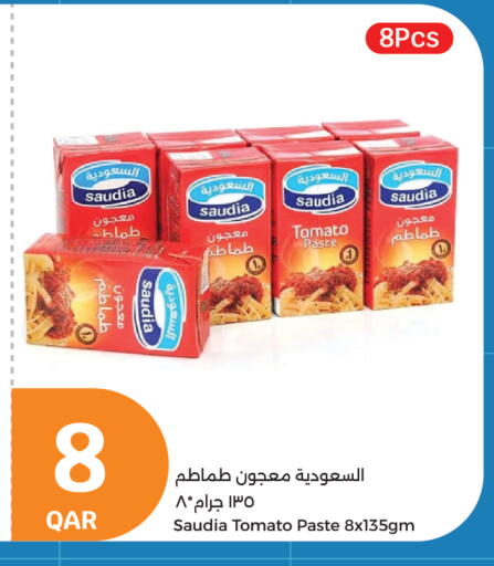 SAUDIA Tomato Paste available at City Hypermarket in Qatar - Doha