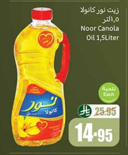 NOOR Canola Oil available at Othaim Markets in KSA, Saudi Arabia, Saudi - Arar