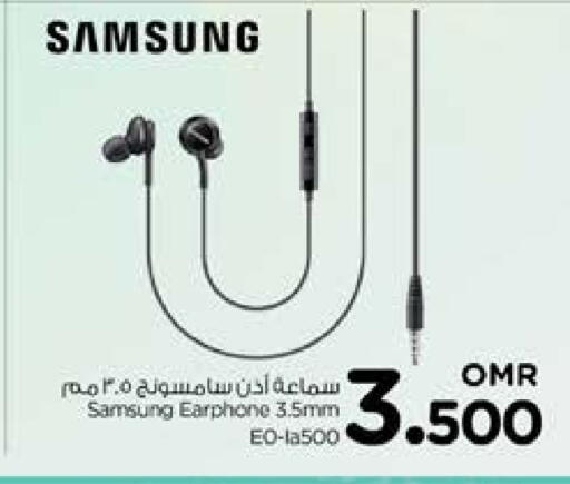 SAMSUNG Earphone available at Nesto Hyper Market   in Oman - Muscat