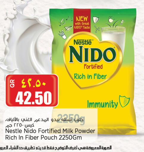 NIDO Milk Powder available at New Indian Supermarket in Qatar - Umm Salal