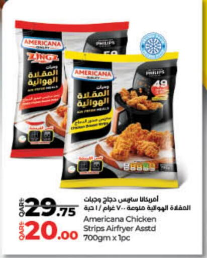 AMERICANA Chicken Strips available at LuLu Hypermarket in Qatar - Al Wakra