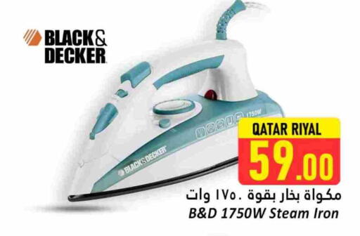 BLACK+DECKER Ironbox available at Dana Hypermarket in Qatar - Doha