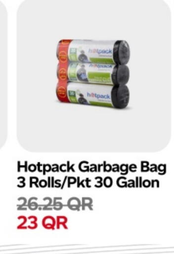 Disposables in Snoomart, Qatar Offers - Qatar HOTPACK Garbage / Trash Bags available at Snoomart in Qatar - Al-Shahaniya