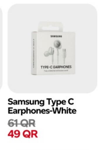 SAMSUNG Earphone available at Snoomart in Qatar - Umm Salal