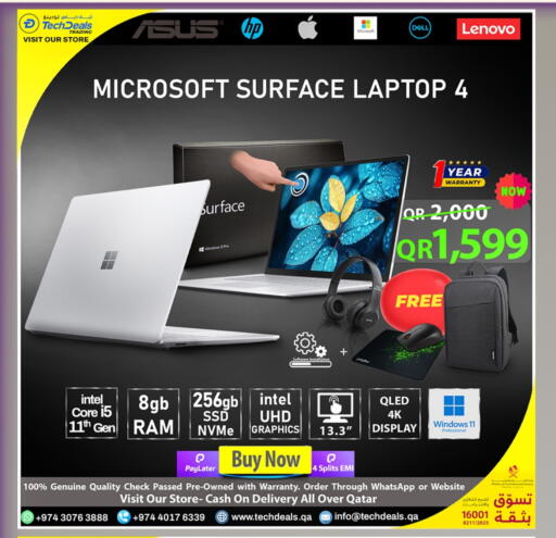 ASUS Laptop available at Tech Deals Trading in Qatar - Al Shamal