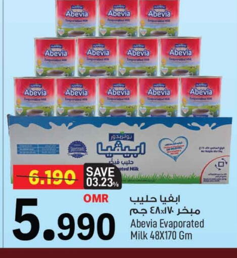 Powdered & Condensed Milk in MARK & SAVE, Oman Offers - Oman ABEVIA Evaporated Milk available at MARK & SAVE in Oman - Muscat