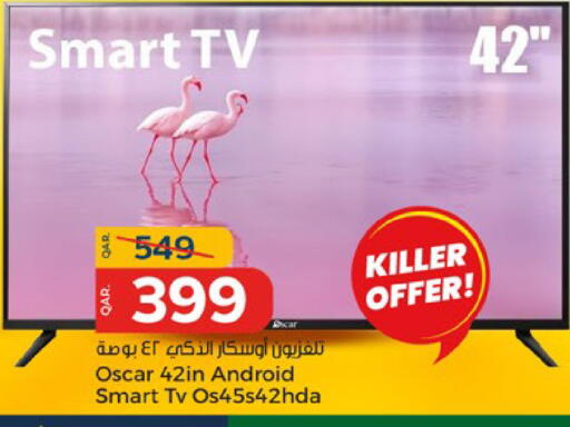 OSCAR Smart TV available at Paris Hypermarket in Qatar - Al Wakra