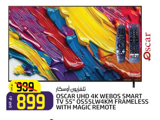 OSCAR Smart TV available at Saudia Hypermarket in Qatar - Al Wakra