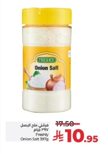 FRESHLY Salt available at LULU Hypermarket in KSA, Saudi Arabia, Saudi - Tabuk