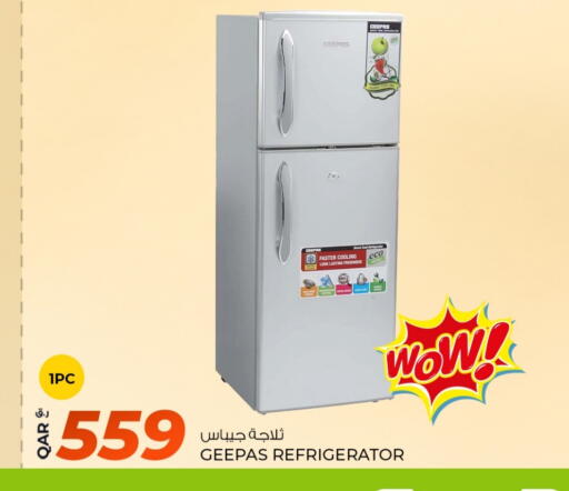 GEEPAS Refrigerator available at Rawabi Hypermarket in Qatar - Al Rayyan