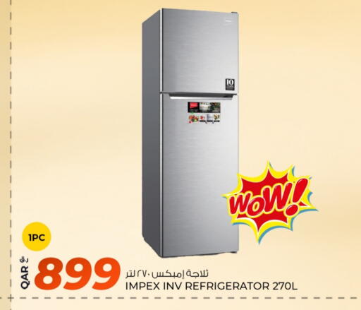 IMPEX Refrigerator available at Rawabi Hypermarket in Qatar - Al Rayyan